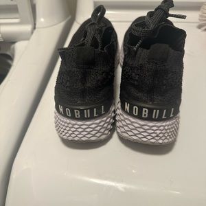 NoBull Knit Runner Black Running Training Shoes Men's Size 10